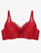  Sutien Bordo Din Dantelă Push-up Nelior