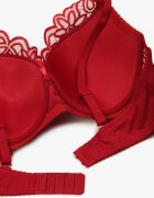  Sutien Bordo Din Dantelă Push-up Nelior