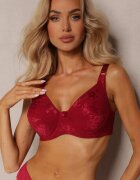  Sutien Bordo Full Cup cu Dantelă Vikonie