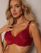 Sutien Bordo Full Cup cu Dantelă Vikonie