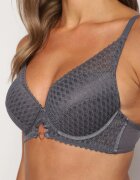  Sutien Clasic Mov închis Push-Up Nansiliah