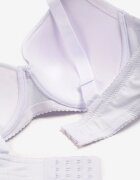  Sutien de dantelă alb Uronia