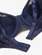  Sutien din dantelă albastru marin cu închidere cu bretele reglabile Dimissta