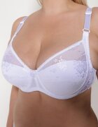  Sutien Full Cup Alb cu Dantelă Vikonie