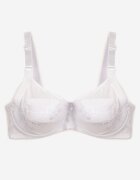  Sutien Full Cup Alb cu Dantelă Vikonie