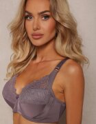  Sutien Gri Tip Full Cup cu Bretele Reglabile Vikiirisa