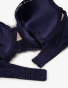  Sutien întărit Full Cup Bleumarin cu Dantelă Subtilă Serumka