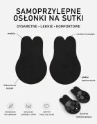  Sutien Negru 2 Pernuțe Adezive Femke