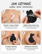  Sutien Negru 2 Pernuțe Adezive Femke