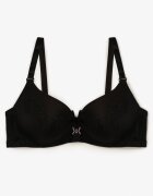  Sutien Negru Decorat Cu Dantelă Full Cup Pasecia