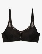 Sutien Negru din dantelă Push-Up Evantia