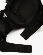  Sutien Negru Full Cup Decorat cu Dantelă Raviera