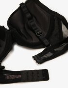  Sutien Negru Push-up cu Dantelă și Decor Metalic Norirae