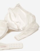  Sutien push-up Bej deschis cu Dantelă și Ornament Metalic Norirae