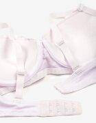  Sutien Push Up Mov deschis Decorat cu dantelă cu bretele detașabile și ajustabile