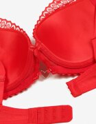  Sutien Roșu Clasic Push-Up Nansiliah