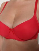  Sutien Roșu cu cupe căptușite Full Cup Elatris