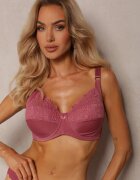  Sutien Roz Full Cup cu Bretele Reglabile Vikiirisa