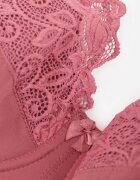  Sutien Roz Full Cup cu Bretele Reglabile Vikiirisa