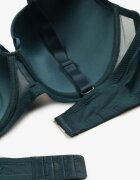  Sutien Verde închis Decorat Cu dantelă Full Cup Pasecia