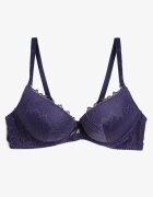  Sutien Violet Push Up cu Dantelă Pahalia