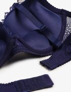  Sutien Violet Push Up cu Dantelă Pahalia
