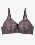  Sutien Violet-Roz cu cupă plină Ornat cu dantelă Raviera