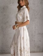 sweet girl Rochie Hestorena Albă