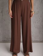 sweet&girl Set de vară bogat în vâscoză pantaloni largi și bluză Utility Carolda Maro