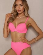 swest Bikini Basic Roz Sutien și Chiloți Natonea