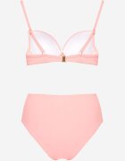 swest Bikini Basic Roz Sutien și Chiloți Natonea