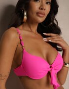 swest Bikini fucsia Chiloți și Sutien cu legătură Sadeenne