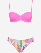 swest Bikini Fucsia Sutien Volant și Chiloți tip slip Salenthia
