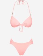 swest Bikini Roz Sutien Legat Push-up și Slip Mirisenia