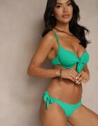 swest Bikini verde închis chiloți și sutien cu legătură Sadeenne