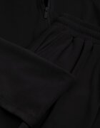 swest Compleu de trening din polar cu bluză cu glugă și fermoar și pantaloni Miriamina Negru