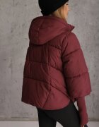 swest Geacă de tranziție puffer cu glugă detașabilă și manșete elastice Sandis Bordo