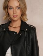 swest Jachetă biker Negru Amathora