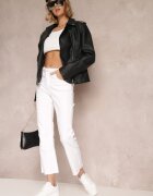 swest Jachetă biker Negru Amathora