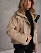 swest Jachetă de tranziție cu glugă și guler larg în stil sport Neviah Maro