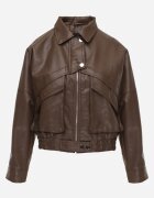 swest Jachetă de tranziție ramonescă în stil bomber jacket cu guler Rajvia Bej închis
