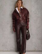 swest Jachetă de tranziție ramonescă în stil bomber jacket cu guler Rajvia Bordo