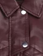 swest Jachetă de tranziție ramonescă în stil bomber jacket cu guler Rajvia Bordo