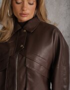 swest Jachetă de tranziție ramonescă în stil bomber jacket cu guler Rajvia Maro