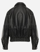 swest Jachetă de tranziție ramonescă în stil bomber jacket cu guler Rajvia Neagră