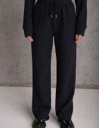 swest Set de trening cu pantaloni Wide Leg și bluză cu fermoar cu guler tip tunică Milia Bleumarin