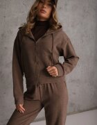 swest Set trening pantaloni drepti și bluză cu glugă cu fermoar Timas Maro
