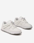 szixth june Sneakers Albe cu Șireturi Groase și Aplicație în Formă de Stea Alesine
