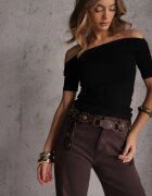  T-shirt Vivianna Negru