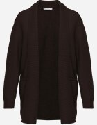 tandem Cardigan fără nasturi cu buzunare fără șireturi Nahas Maro